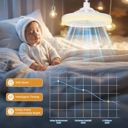 Airoluxe™ - Smart Ceiling Light Fan