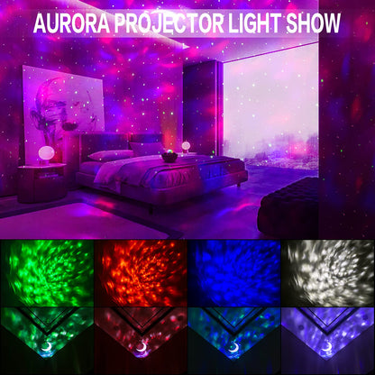 Galaxy Star & Nebula Projector with Bluetooth Speaker