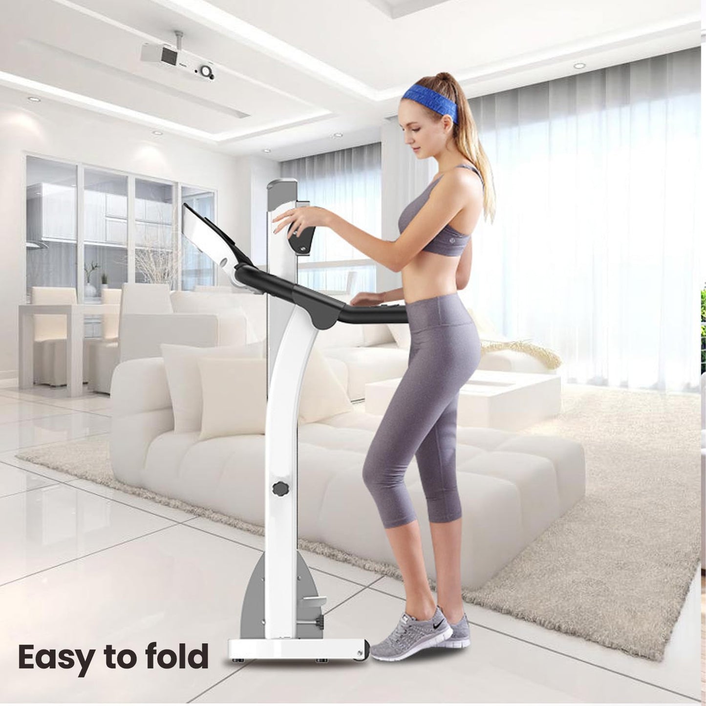 2 in 1 Portable Treadmill
