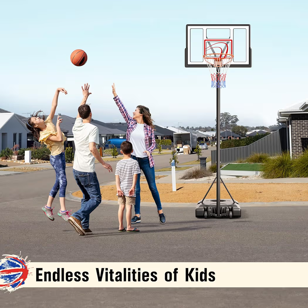 DunkMaster – Adjustable Basketball Hoop System