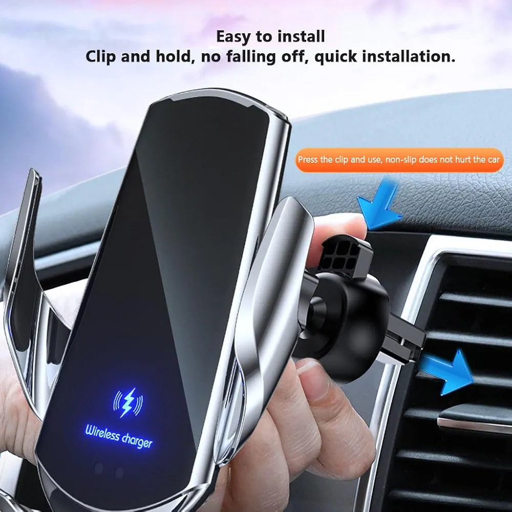 Automatic Clamping Car Phone Holder