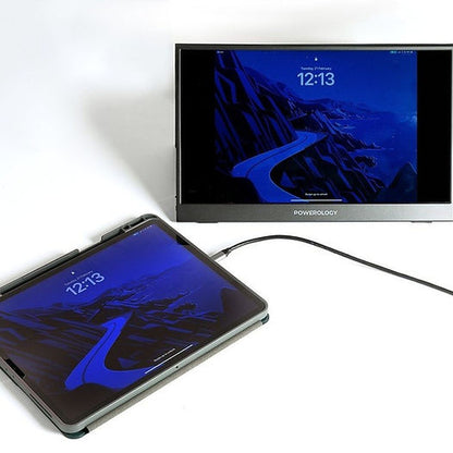 Powerology Ultra-Slim Full HD Portable Monitor 15.6"
