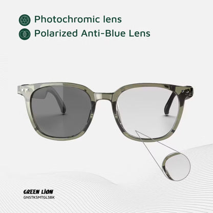 Green Lion Stockholm Smart Glasses – Black