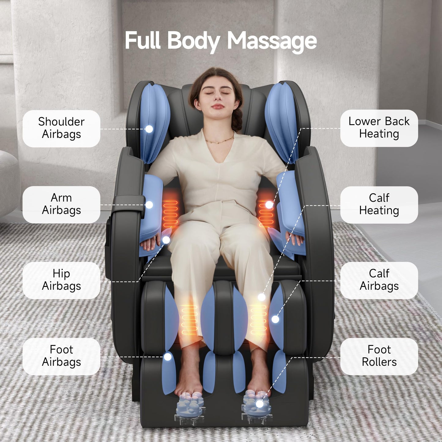 Zero Gravity Full Body Massage Chair