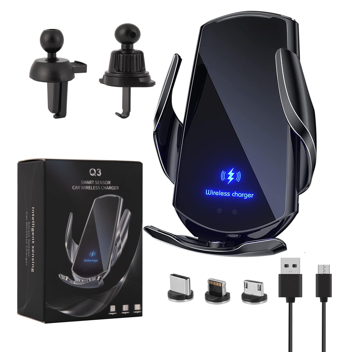 Automatic Clamping Car Phone Holder