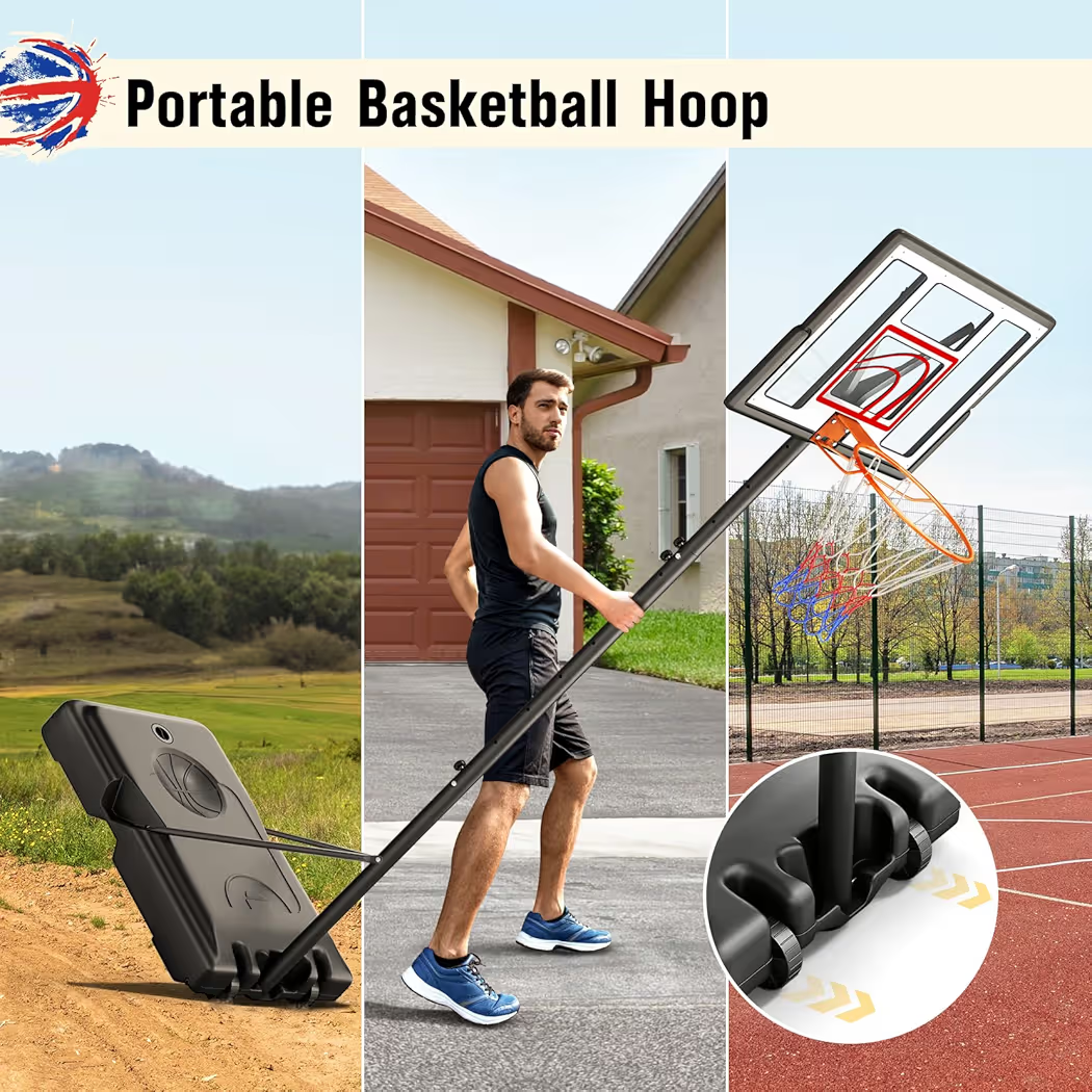 DunkMaster – Adjustable Basketball Hoop System