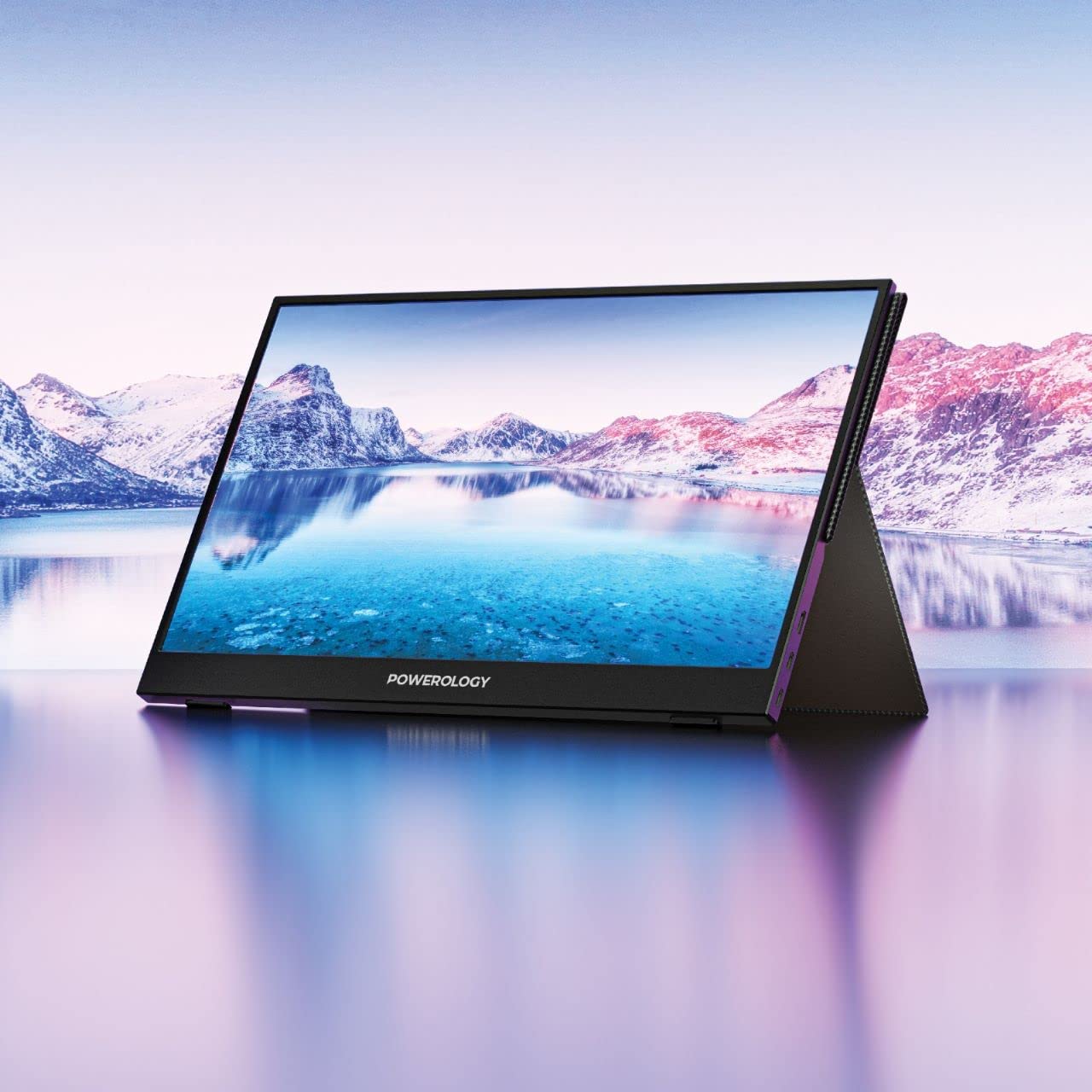 Powerology Ultra-Slim Full HD Portable Monitor 15.6"