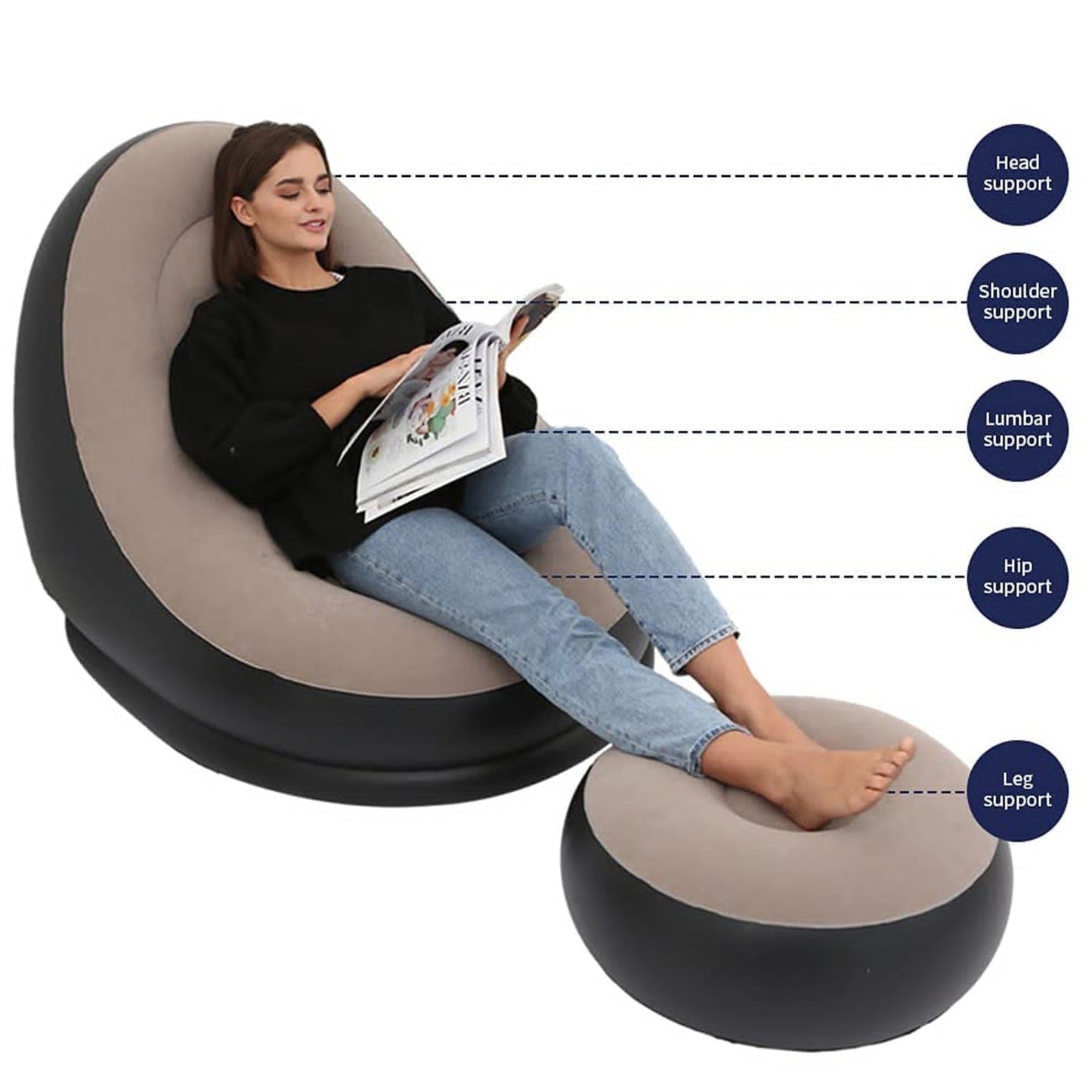 Inflatable Air Sofa / Air Lounger