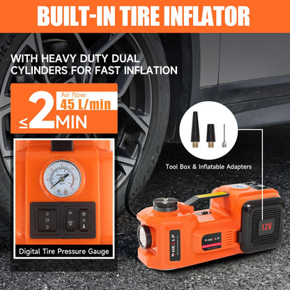 PowerLift Pro™ | 5-Ton Electric Car Jack Kit