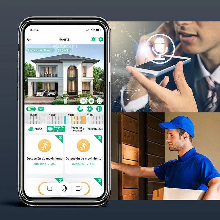 SolarSecure 360 – Full-Color Night Vision Security Camera