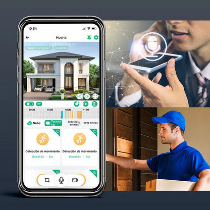 SolarSecure 360 – Full-Color Night Vision Security Camera