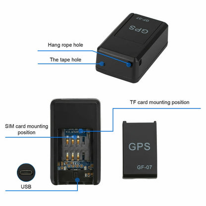 Mini GPS Vehicle Tracker – Magnetic Anti-Theft Locator