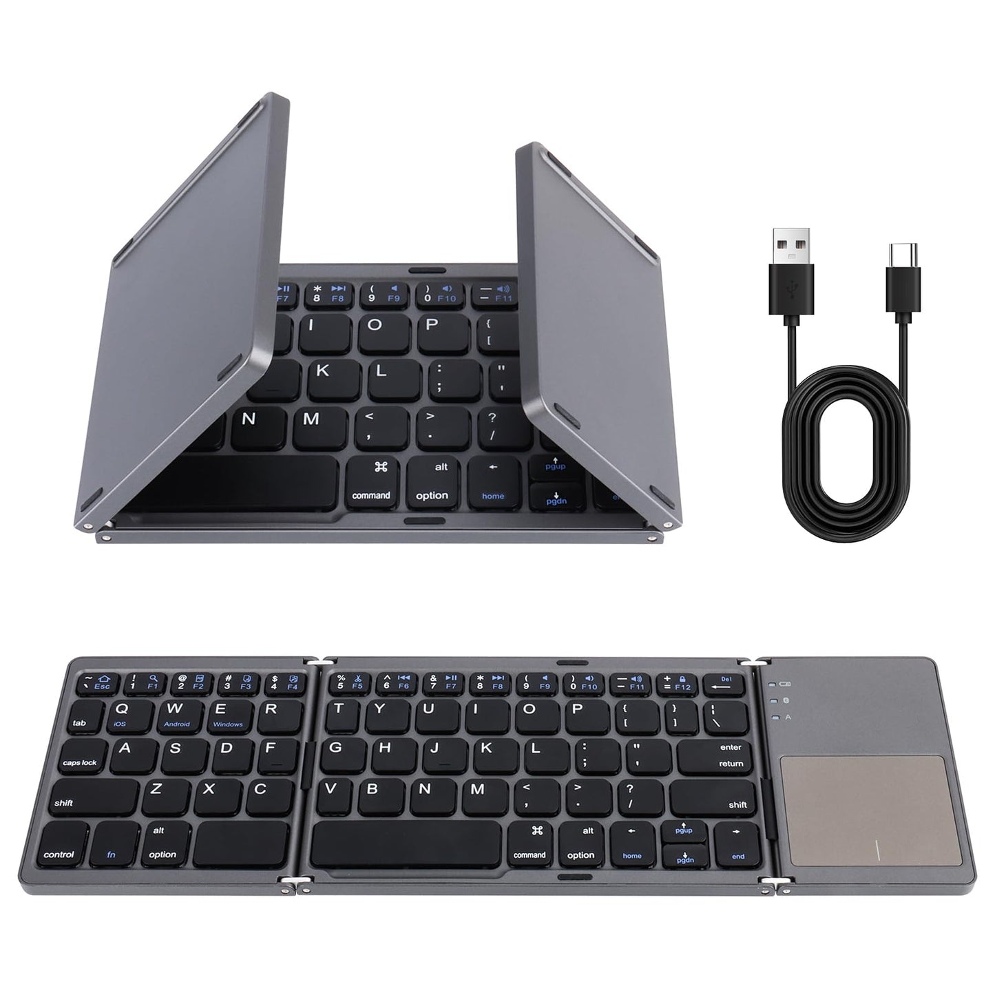 Keyfold Pro - Foldable Bluetooth Keyboard